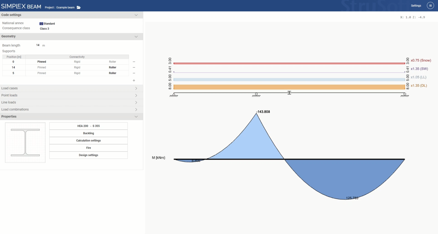 Simplex Beam Design Software - SBI - Stålbyggnadsinstitutet