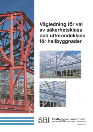 Vägledning för val av säkerhetsklass och utförandeklass för hallbyggnader